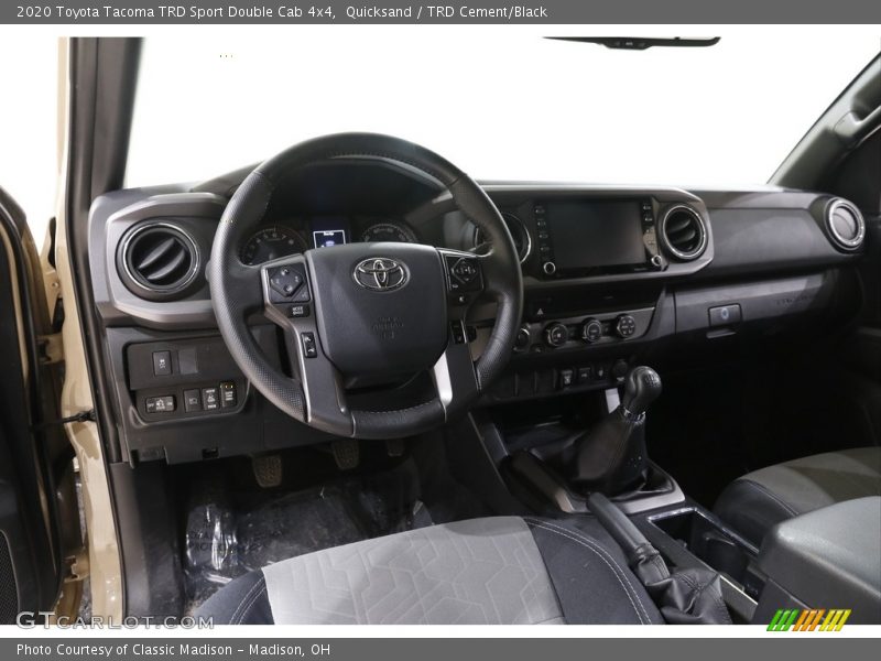 Dashboard of 2020 Tacoma TRD Sport Double Cab 4x4