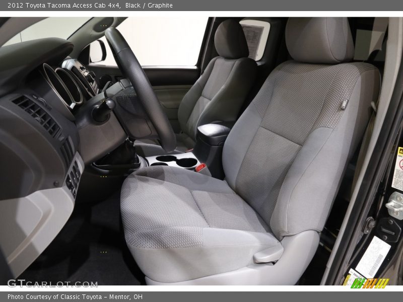 Black / Graphite 2012 Toyota Tacoma Access Cab 4x4