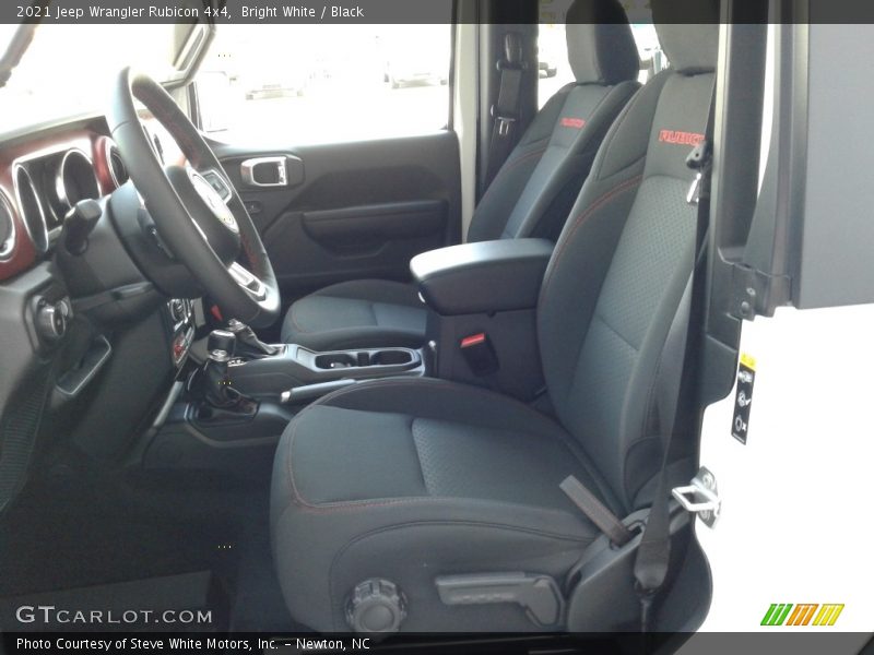 Bright White / Black 2021 Jeep Wrangler Rubicon 4x4