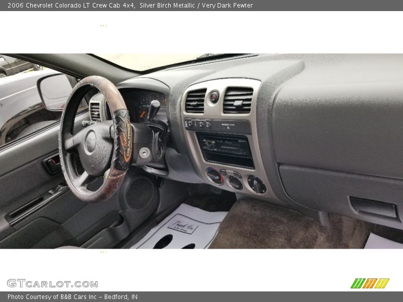 Silver Birch Metallic / Very Dark Pewter 2006 Chevrolet Colorado LT Crew Cab 4x4