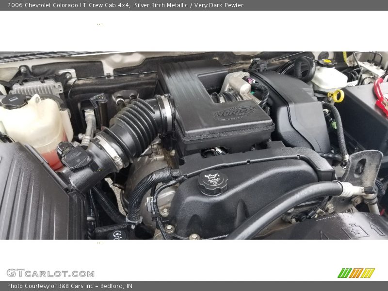 Silver Birch Metallic / Very Dark Pewter 2006 Chevrolet Colorado LT Crew Cab 4x4