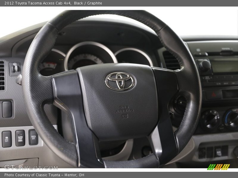Black / Graphite 2012 Toyota Tacoma Access Cab 4x4