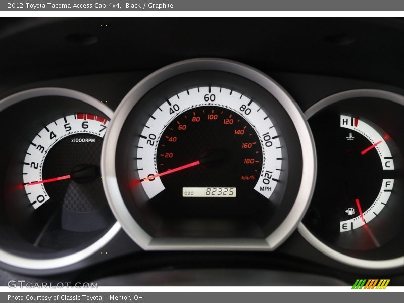 Black / Graphite 2012 Toyota Tacoma Access Cab 4x4