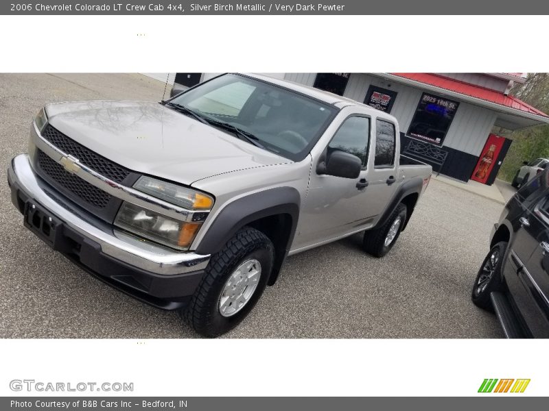 Silver Birch Metallic / Very Dark Pewter 2006 Chevrolet Colorado LT Crew Cab 4x4