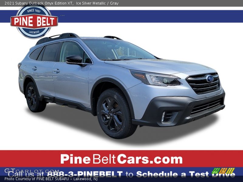 Ice Silver Metallic / Gray 2021 Subaru Outback Onyx Edition XT