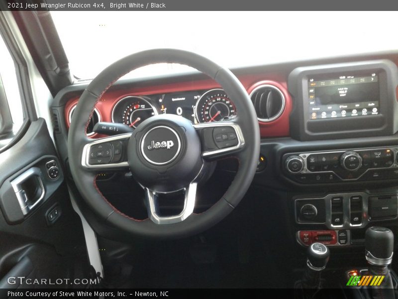 Bright White / Black 2021 Jeep Wrangler Rubicon 4x4
