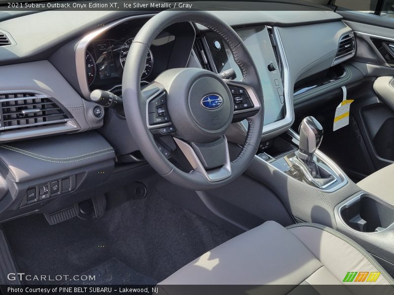 Ice Silver Metallic / Gray 2021 Subaru Outback Onyx Edition XT