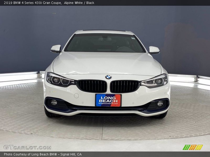 Alpine White / Black 2019 BMW 4 Series 430i Gran Coupe