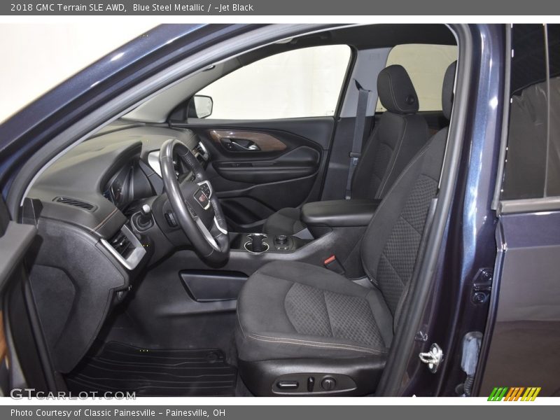 Blue Steel Metallic / ­Jet Black 2018 GMC Terrain SLE AWD