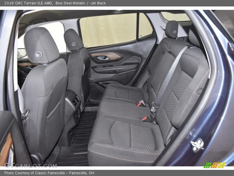 Blue Steel Metallic / ­Jet Black 2018 GMC Terrain SLE AWD
