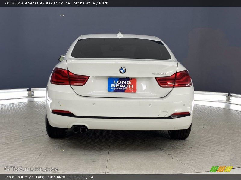 Alpine White / Black 2019 BMW 4 Series 430i Gran Coupe
