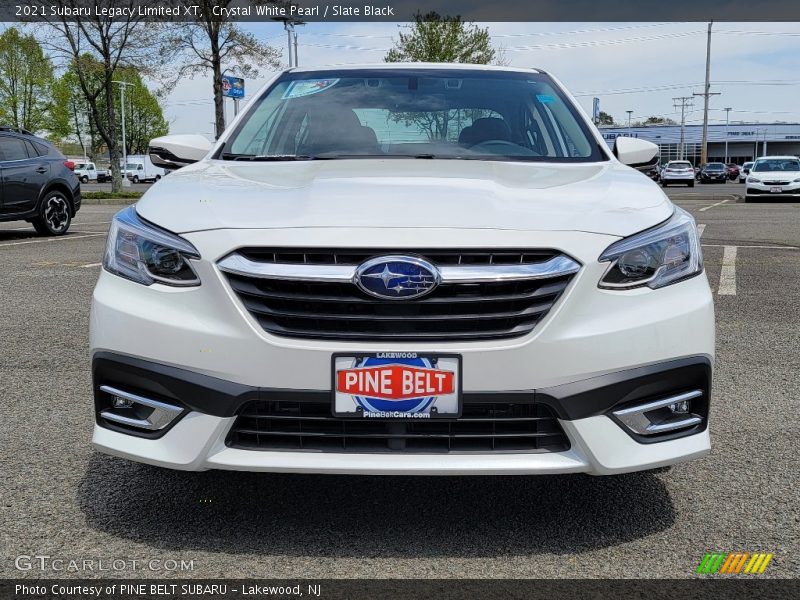 Crystal White Pearl / Slate Black 2021 Subaru Legacy Limited XT