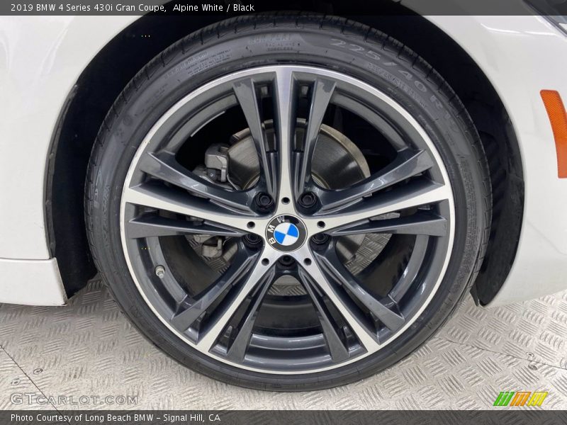 Alpine White / Black 2019 BMW 4 Series 430i Gran Coupe