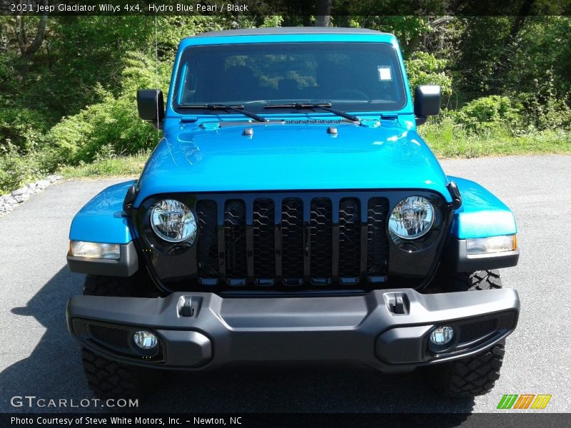 Hydro Blue Pearl / Black 2021 Jeep Gladiator Willys 4x4