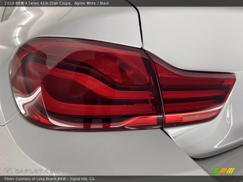 Alpine White / Black 2019 BMW 4 Series 430i Gran Coupe