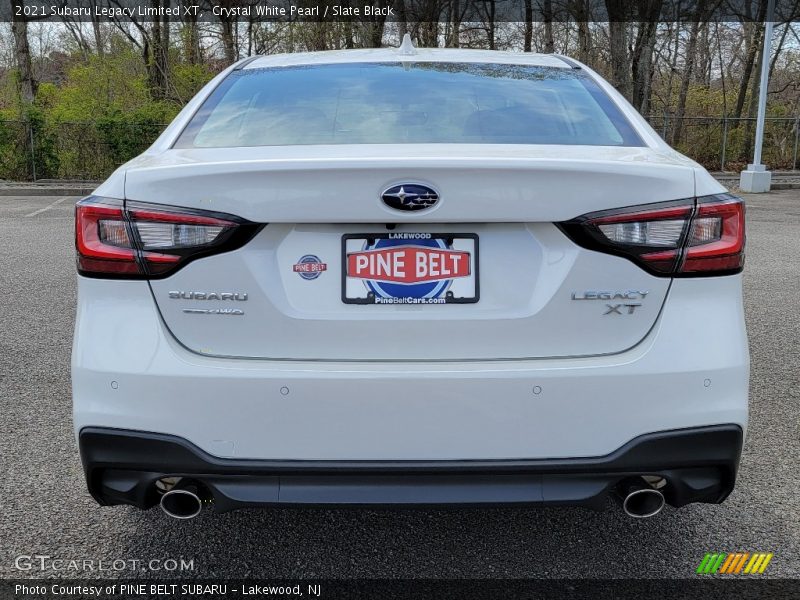 Crystal White Pearl / Slate Black 2021 Subaru Legacy Limited XT