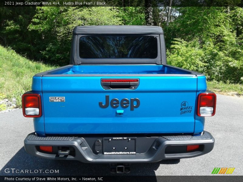 Hydro Blue Pearl / Black 2021 Jeep Gladiator Willys 4x4
