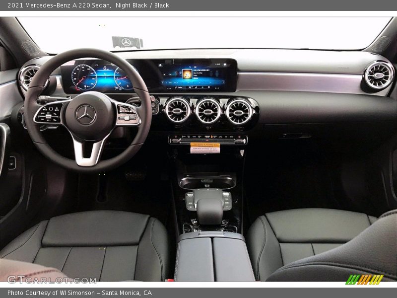 Night Black / Black 2021 Mercedes-Benz A 220 Sedan
