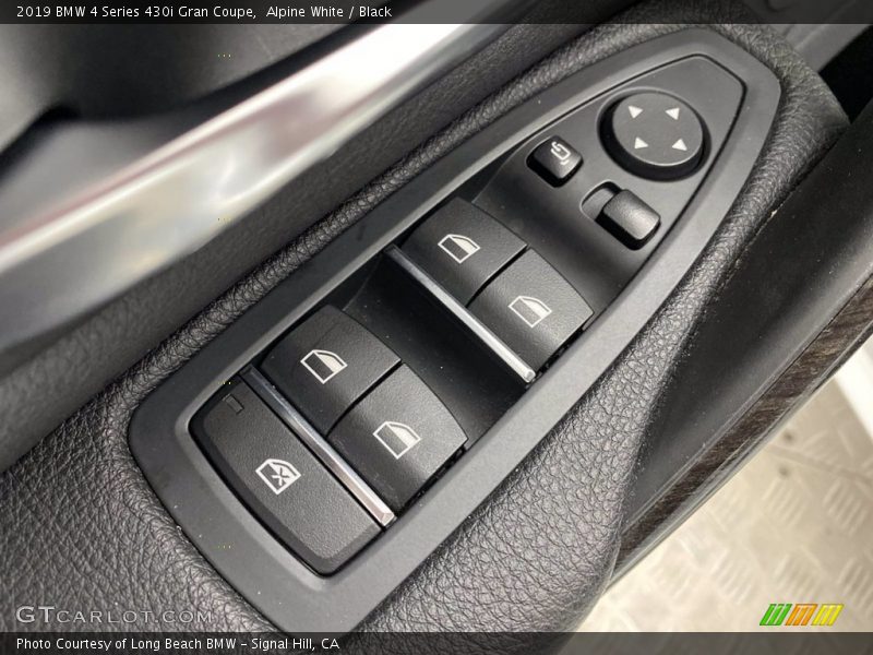 Alpine White / Black 2019 BMW 4 Series 430i Gran Coupe