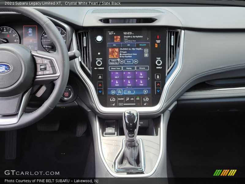 Crystal White Pearl / Slate Black 2021 Subaru Legacy Limited XT