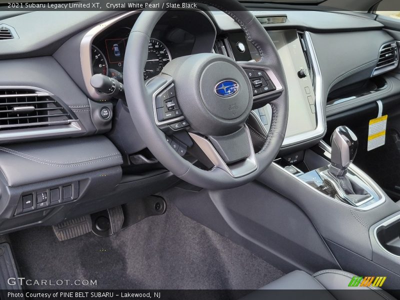 Crystal White Pearl / Slate Black 2021 Subaru Legacy Limited XT