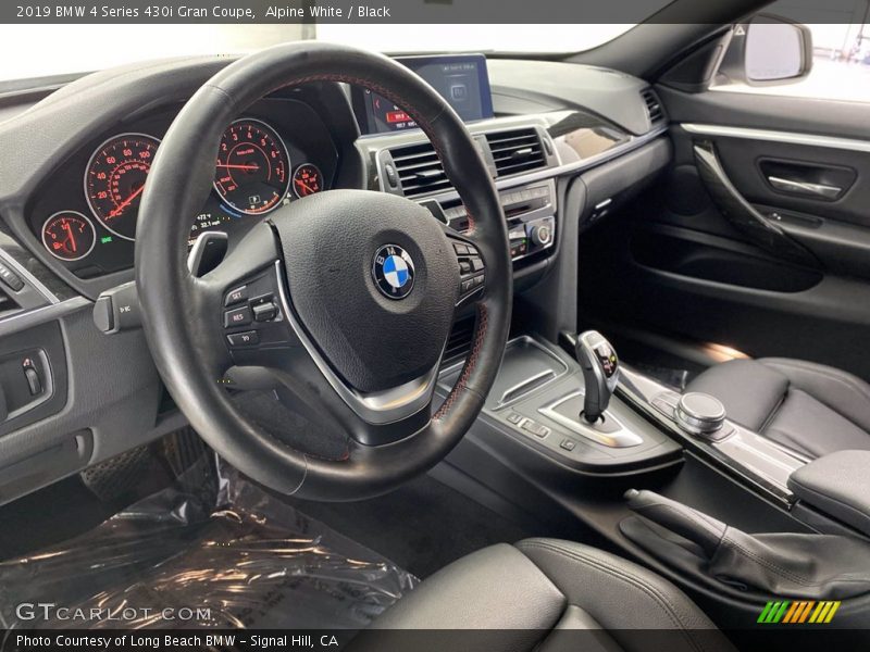 Alpine White / Black 2019 BMW 4 Series 430i Gran Coupe