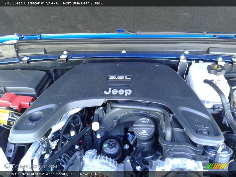 Hydro Blue Pearl / Black 2021 Jeep Gladiator Willys 4x4