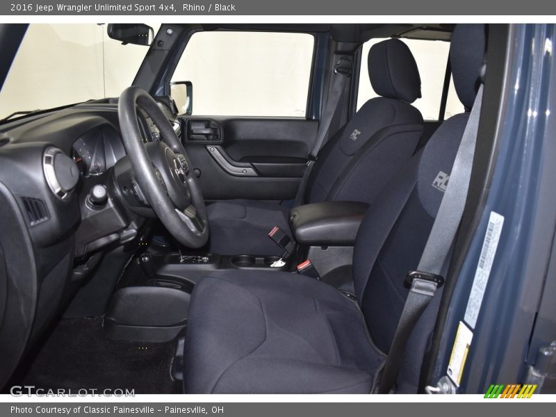 Rhino / Black 2016 Jeep Wrangler Unlimited Sport 4x4