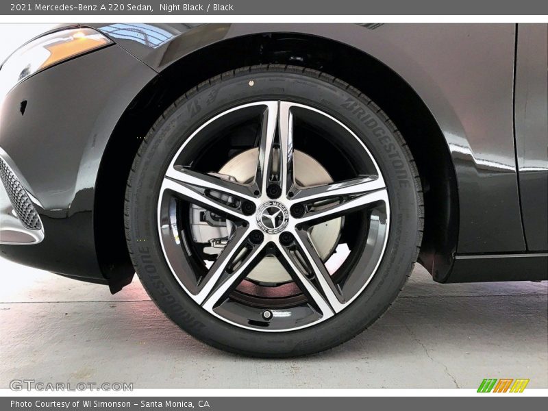 Night Black / Black 2021 Mercedes-Benz A 220 Sedan