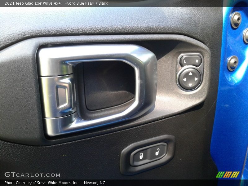 Hydro Blue Pearl / Black 2021 Jeep Gladiator Willys 4x4