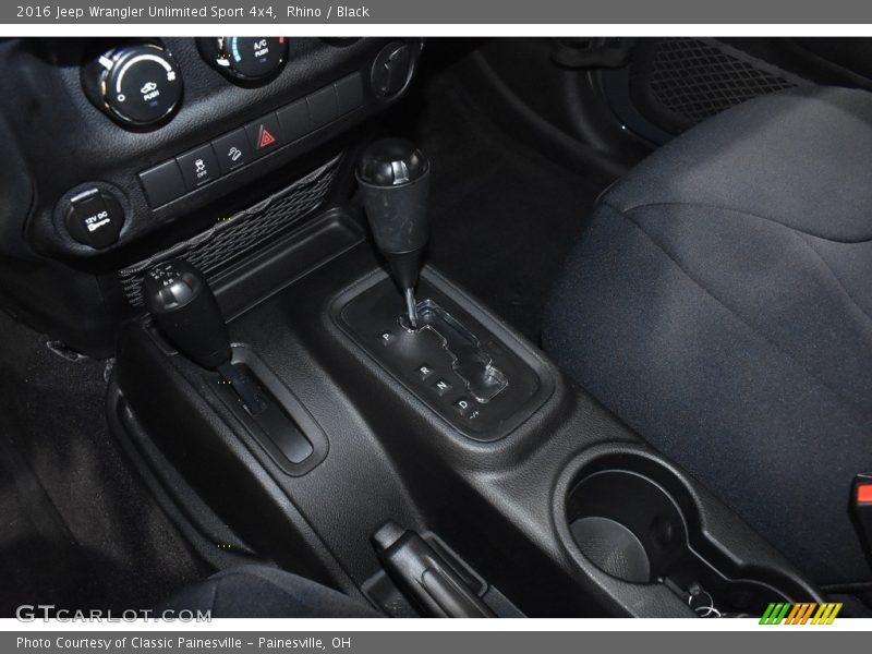 Rhino / Black 2016 Jeep Wrangler Unlimited Sport 4x4
