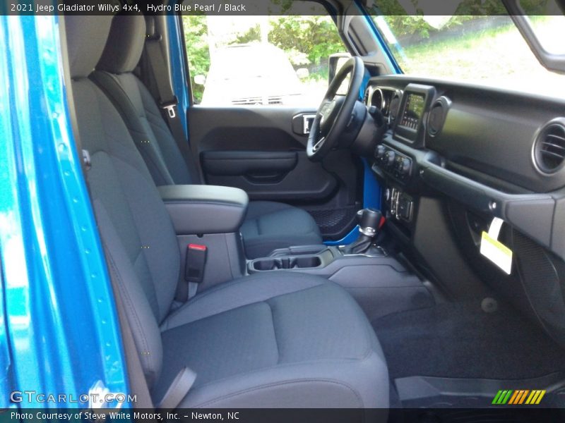 Hydro Blue Pearl / Black 2021 Jeep Gladiator Willys 4x4