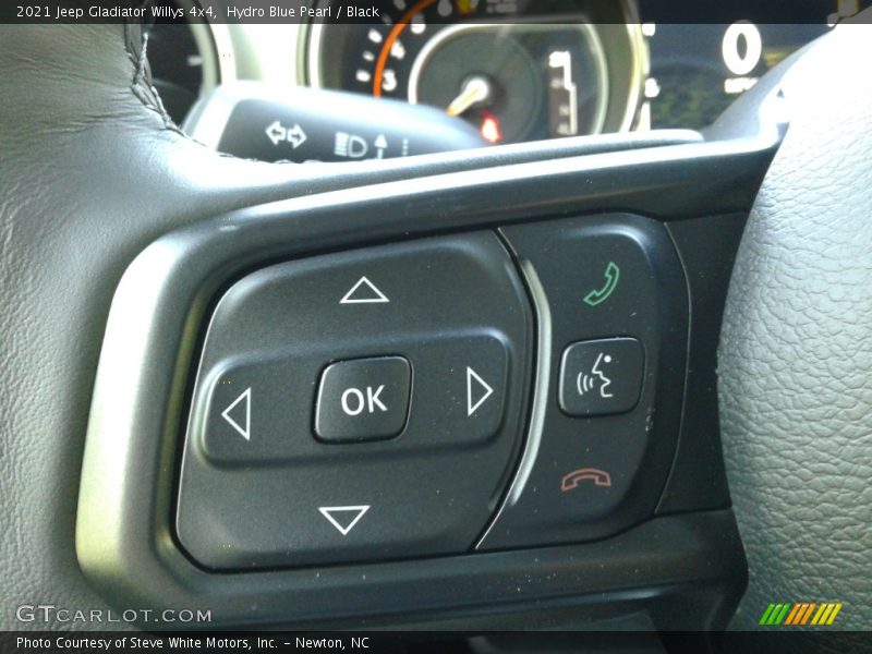 Hydro Blue Pearl / Black 2021 Jeep Gladiator Willys 4x4