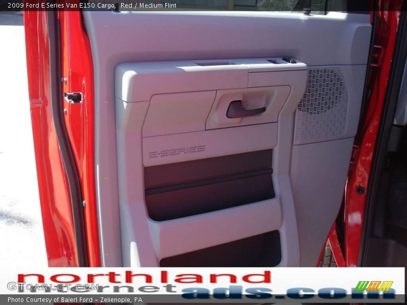 Red / Medium Flint 2009 Ford E Series Van E150 Cargo