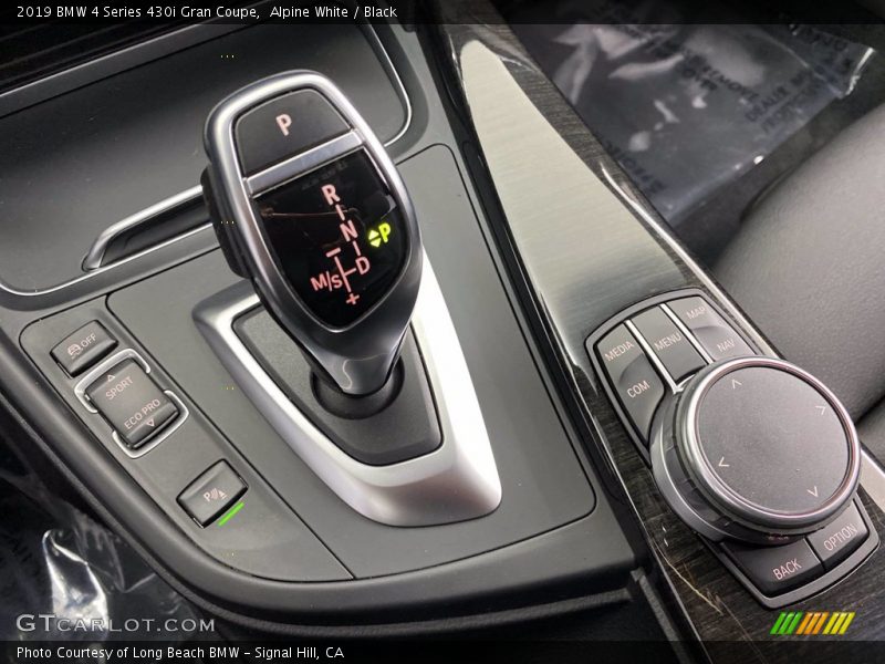 Alpine White / Black 2019 BMW 4 Series 430i Gran Coupe