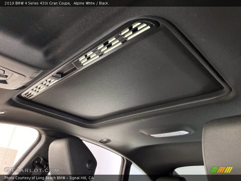 Alpine White / Black 2019 BMW 4 Series 430i Gran Coupe
