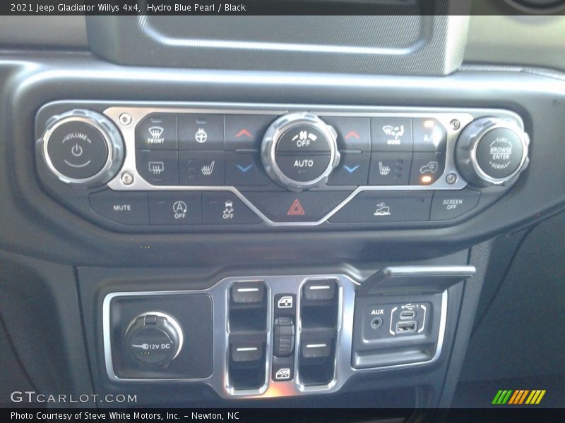 Hydro Blue Pearl / Black 2021 Jeep Gladiator Willys 4x4