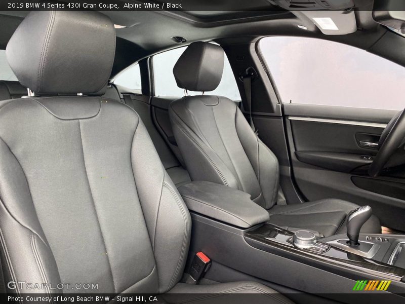Alpine White / Black 2019 BMW 4 Series 430i Gran Coupe