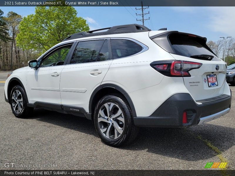 Crystal White Pearl / Slate Black 2021 Subaru Outback Limited XT