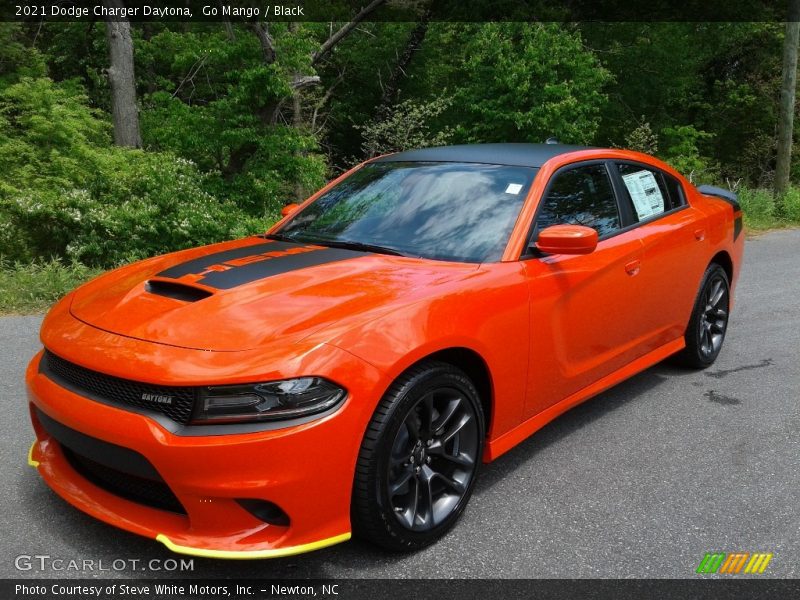 Go Mango / Black 2021 Dodge Charger Daytona