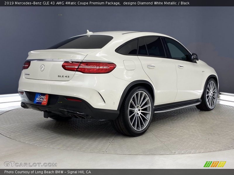  2019 GLE 43 AMG 4Matic Coupe Premium Package designo Diamond White Metallic