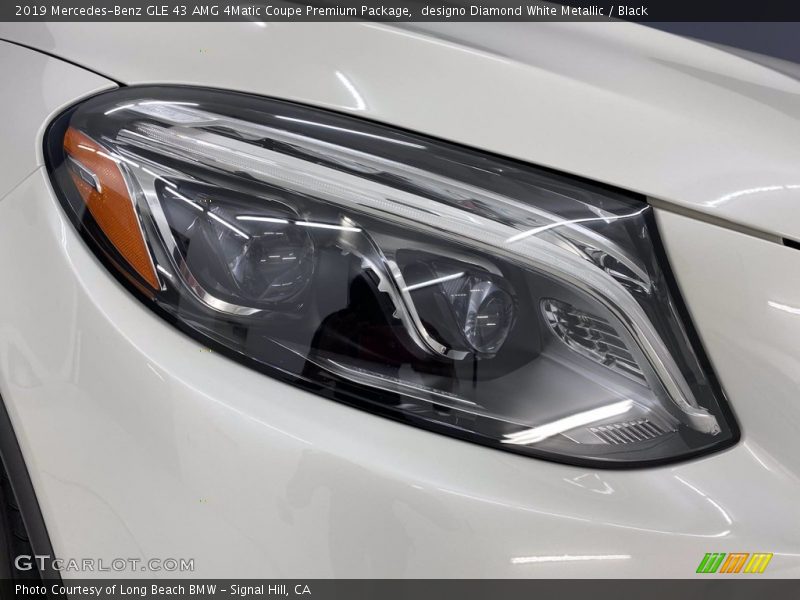 designo Diamond White Metallic / Black 2019 Mercedes-Benz GLE 43 AMG 4Matic Coupe Premium Package