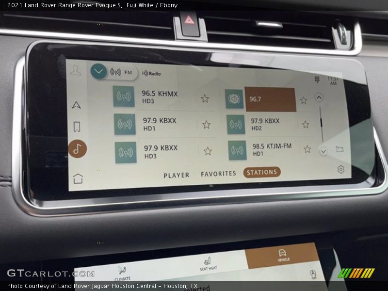 Fuji White / Ebony 2021 Land Rover Range Rover Evoque S