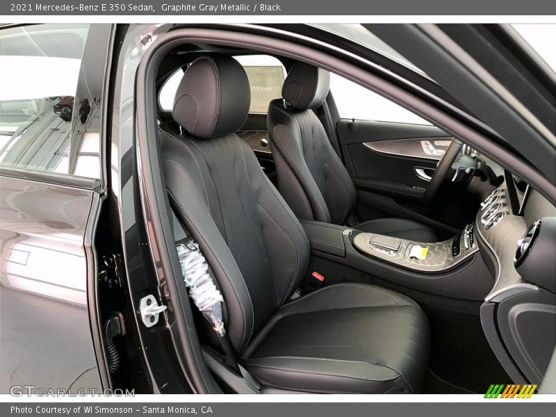 Graphite Gray Metallic / Black 2021 Mercedes-Benz E 350 Sedan
