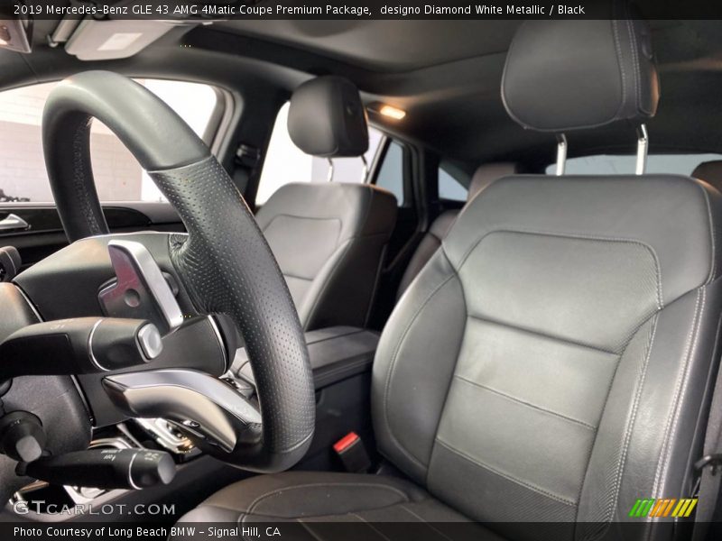 Front Seat of 2019 GLE 43 AMG 4Matic Coupe Premium Package