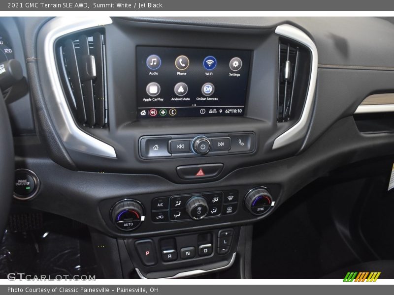 Summit White / Jet Black 2021 GMC Terrain SLE AWD