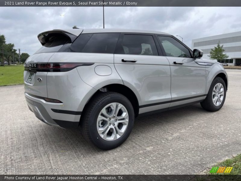 Seoul Pearl Silver Metallic / Ebony 2021 Land Rover Range Rover Evoque S