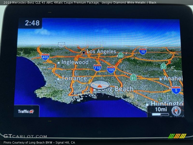 Navigation of 2019 GLE 43 AMG 4Matic Coupe Premium Package