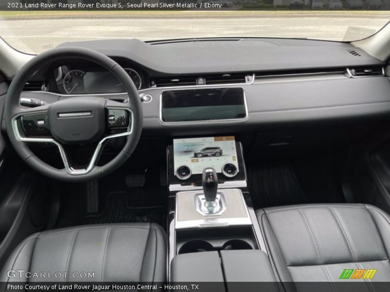 Dashboard of 2021 Range Rover Evoque S