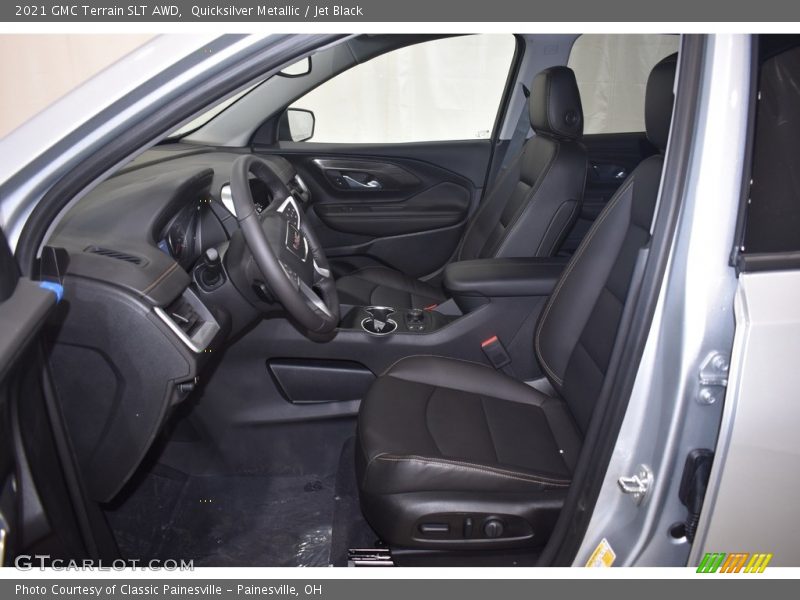 Quicksilver Metallic / Jet Black 2021 GMC Terrain SLT AWD